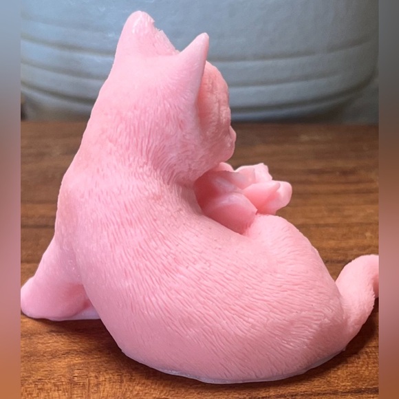 Cat Kitten Kitty Soap - Fragrant Decorative Soap  Handmade Handcrafted - Picture 8 of 14